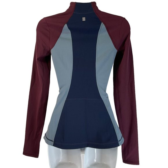 Sweaty Betty Jacket Womens Sz 0 XXS Power Workout Zip Through Msrp $118 Nwt - Picture 2 of 11